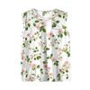 Damen-Tanktops 2025, lockere Passform, hoher Halsausschnitt, Sommertop, elegante, lässige ärmellose Shirts mit Tasche