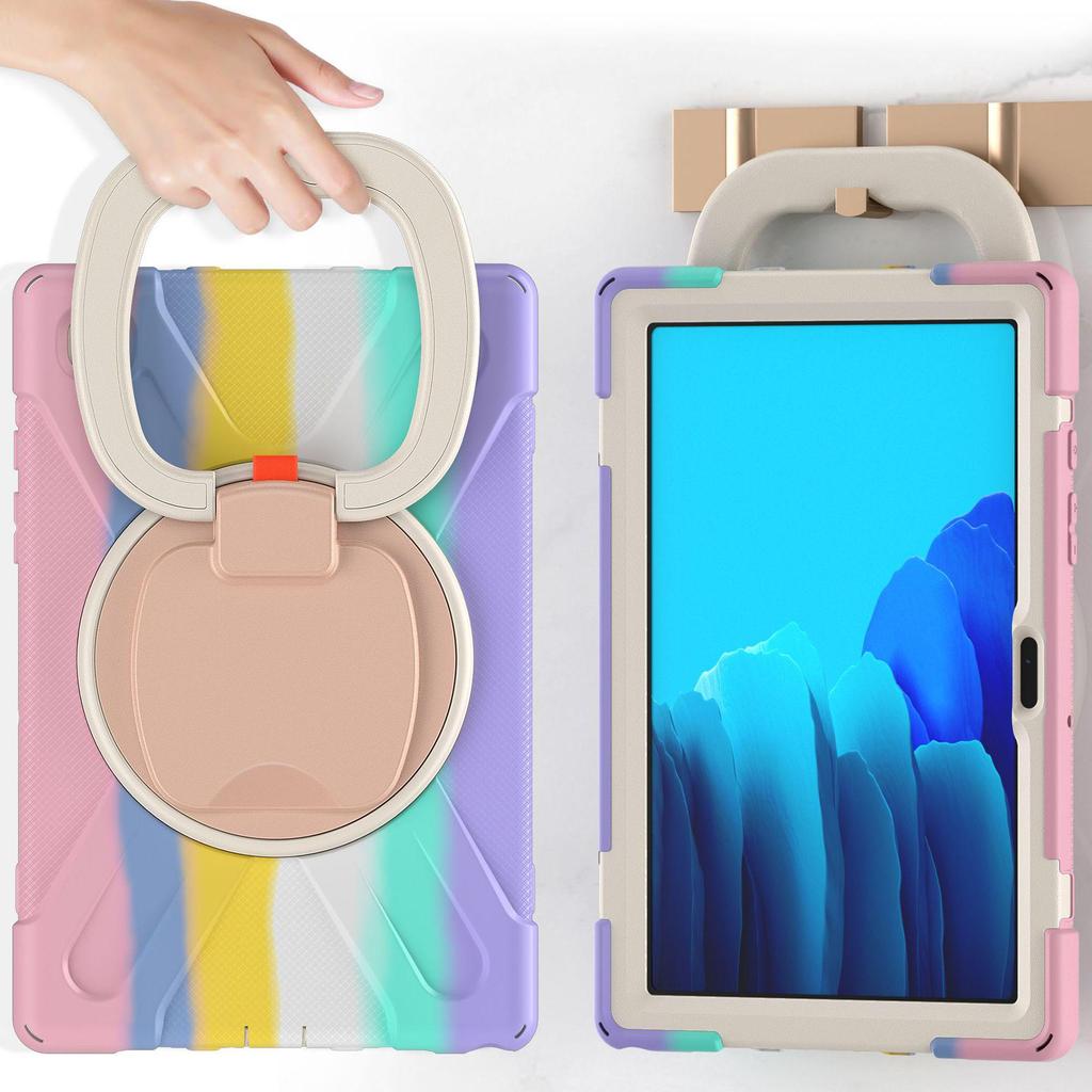 Protective Silicone Cover for Tab A7 10.4" T503 Tablet: Anti-Bending 3-Layer T500 Shell T505