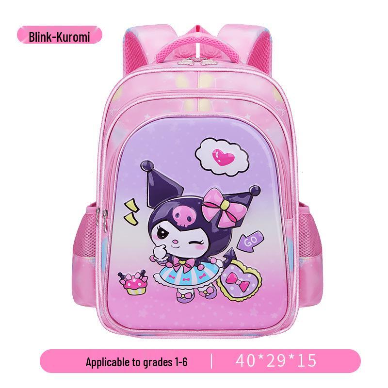 

Куроми 3D Стереоскопический Водонепроницаемый Рюкзак для Девочек, Подходит для 1-2-5 классов