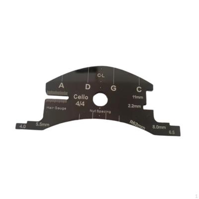 Strumento modello per ponticello per violoncello 4/4, strumenti musicali, artigianato, acrilico compatto