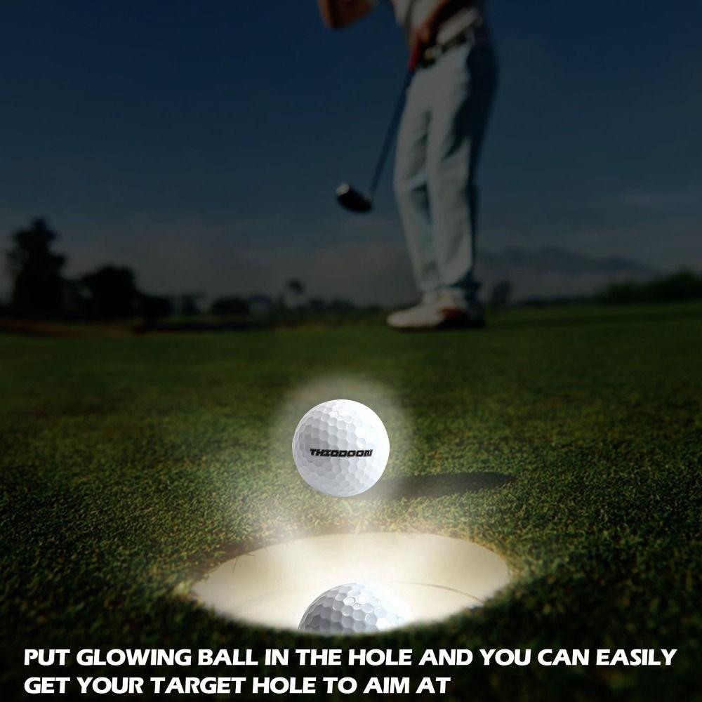 40 Hours Battery Life Night Golf Balls Resettable Time Light Up Golf Balls  Golfer Gift