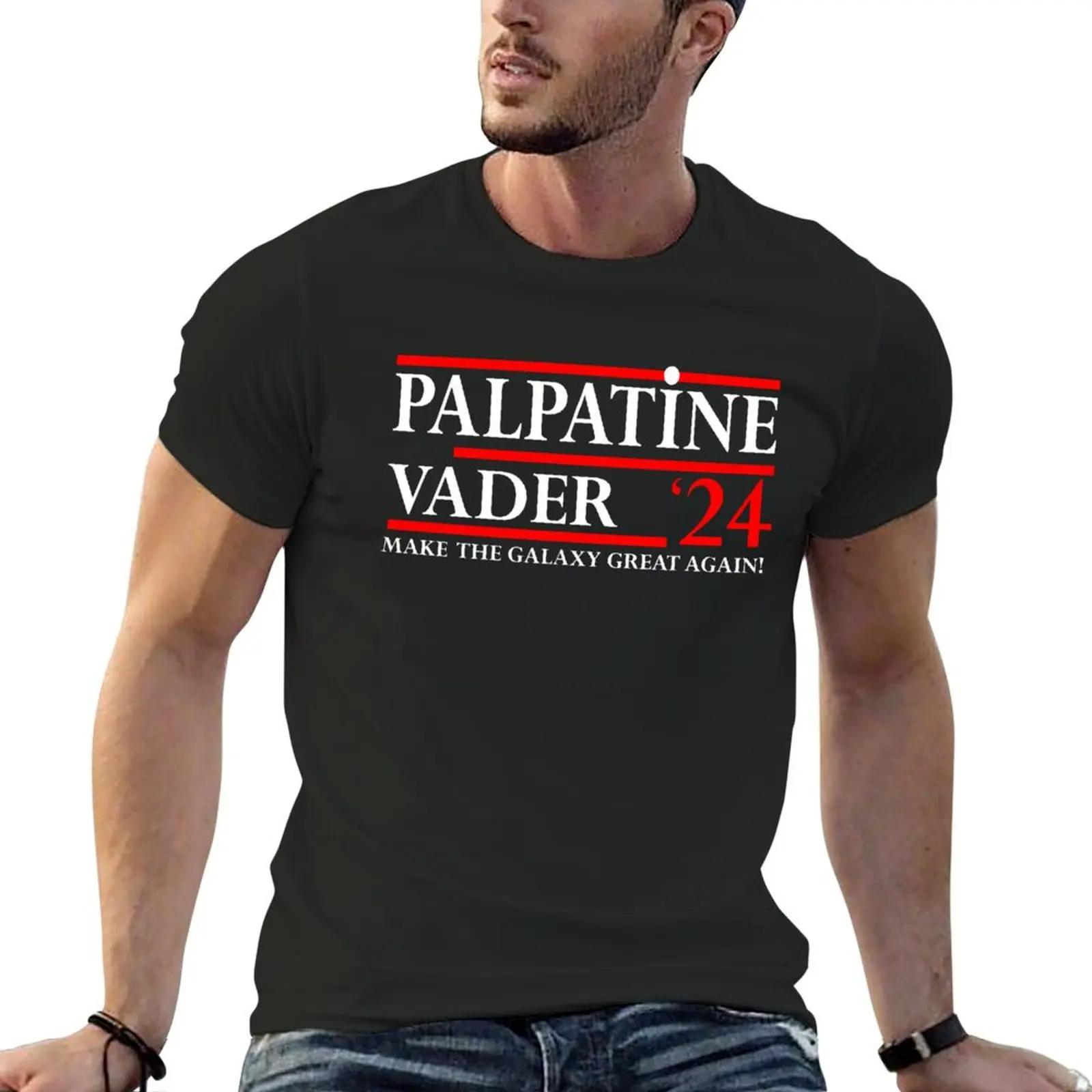 Футболка Vote Palpatine Vader In 2024 для мальчиков, белая, летний топ, футболки с принтом, мужские футболки S разноцветный