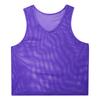 Gilet d'entraînement en maille ajourée pour homme Sport d'équipe Col rond Sans manches Débardeur Musculation Clubwear Tenue de plage