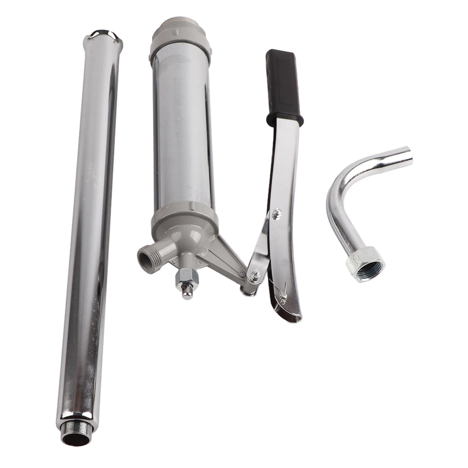 

Бочковой насос рычажного действия для перекачки дизельного масла, ручной экстрактор для бочки серебряный