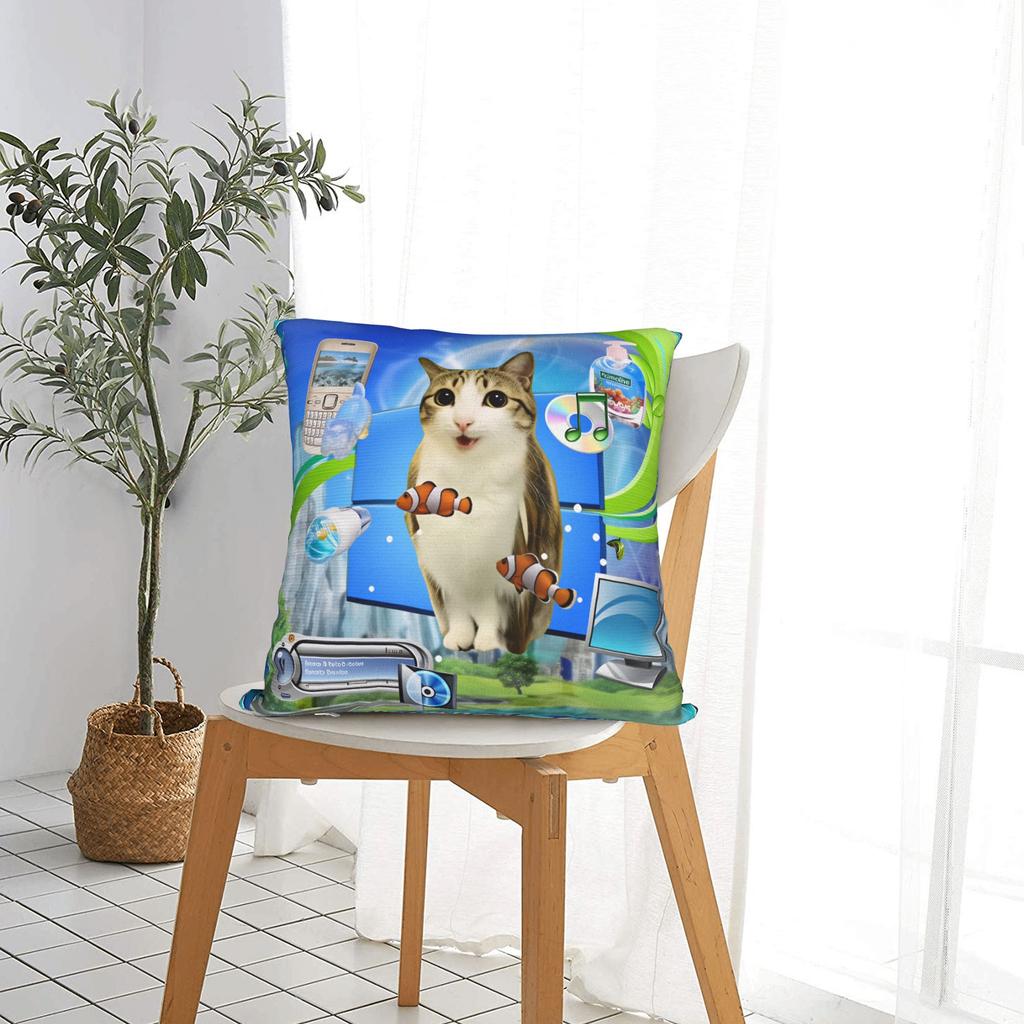 Frutiger Aero Ästhetik Kissenbezug Vintage Kissenbezug für Couch Sofa Schlafzimmer Weiche Kissenbezüge Geschenkidee