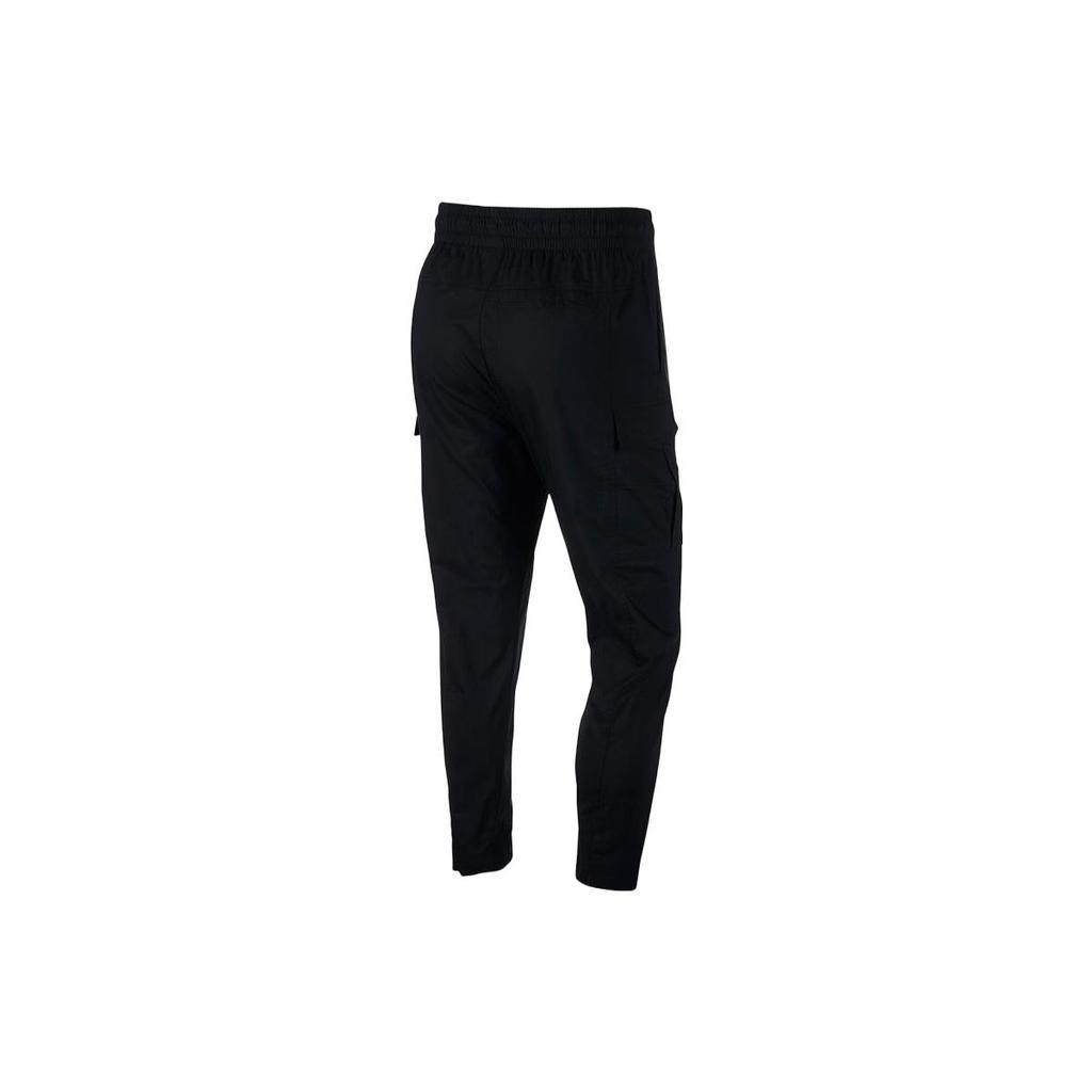New Nike Sportswear Men's Cargo Big Pocket Casual Black Long Pants Black BV3128-010