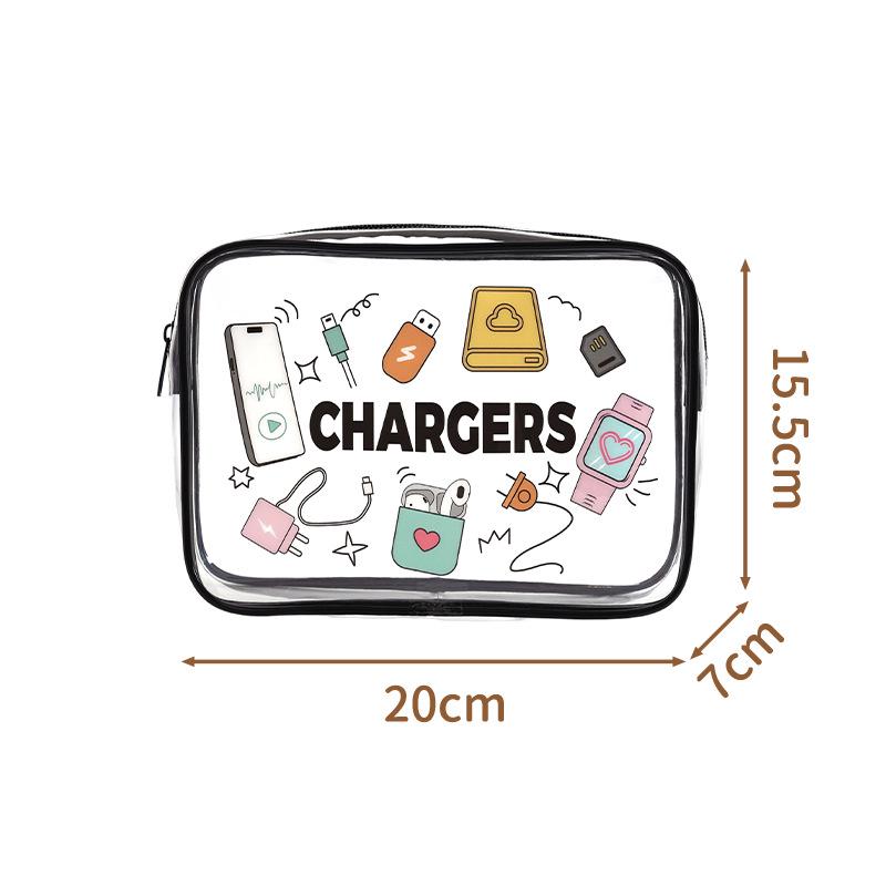

Cartoon PVC Large Waterproof Travel Cosmetic Bag