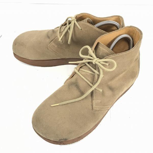 

CEDAR CREST Suede Short Boots Beige 7/25.0cm