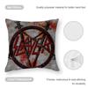 Classic Band S-Slayer Pillow Case Square Double‑Sided Print Cushion Case For Sofa Home Bedchamber Decor Gift