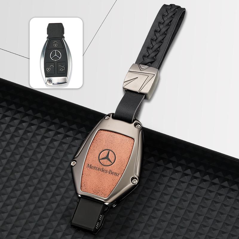 Mercedes-Benz Key Case for GLA200, GLC260L, C-Class, GLS, CLA200 - Full Coverage Shell