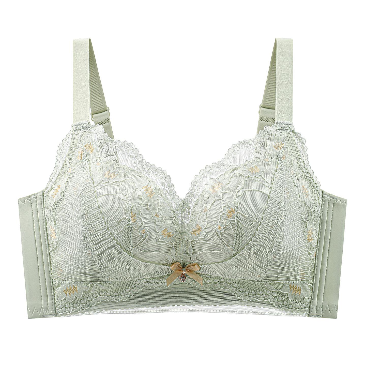 

Contrast Color Women s Push-Up Bra: Palm Support, Adjustable, Enhances Small Breasts, Side Breast Lift, Comfortable Fit 36/80AB Thickened 4cm