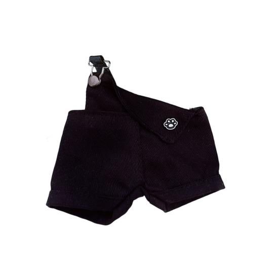 

Одежда для куклы 17 см La Bubu Набор «Рыбацкая шляпа и комбинезон» Наряд для куклы для игр Одежда для куклы для демонстрации чёрный