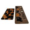 huaqianguhh 2Pcs/Set Halloween Kitchen Rugs, Anti Slip Absorbent Floor Mats, Pumpkin Black Cat Ghost Designs, Decorative Rugs for Living Room Bathroom