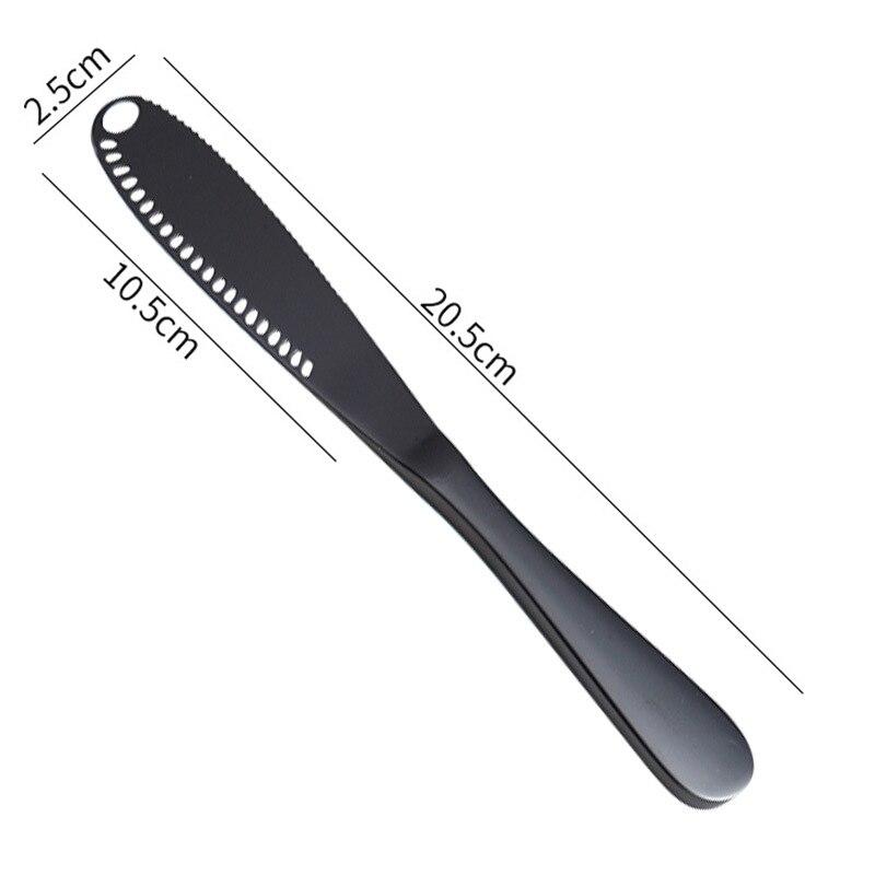 Butter Knife Cheese Cutter with Hole Cheese Grater Kitchen Accessories Wipe Cream Bread Jam Tools