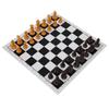 Plastic 2 In 1 International Chess Draughts Set Portable Travel Games Intelligent Toy