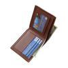 Men Short Bifold Faux Leather Masculina Credit Id Card Holder Wallet Billfold Purse Clutch Solid Hombre Business