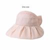 Windproof Women Pearl Bucket Hat Anti-UV Beach Cap Big Brim Sun Hat  Summer Spring Autumn