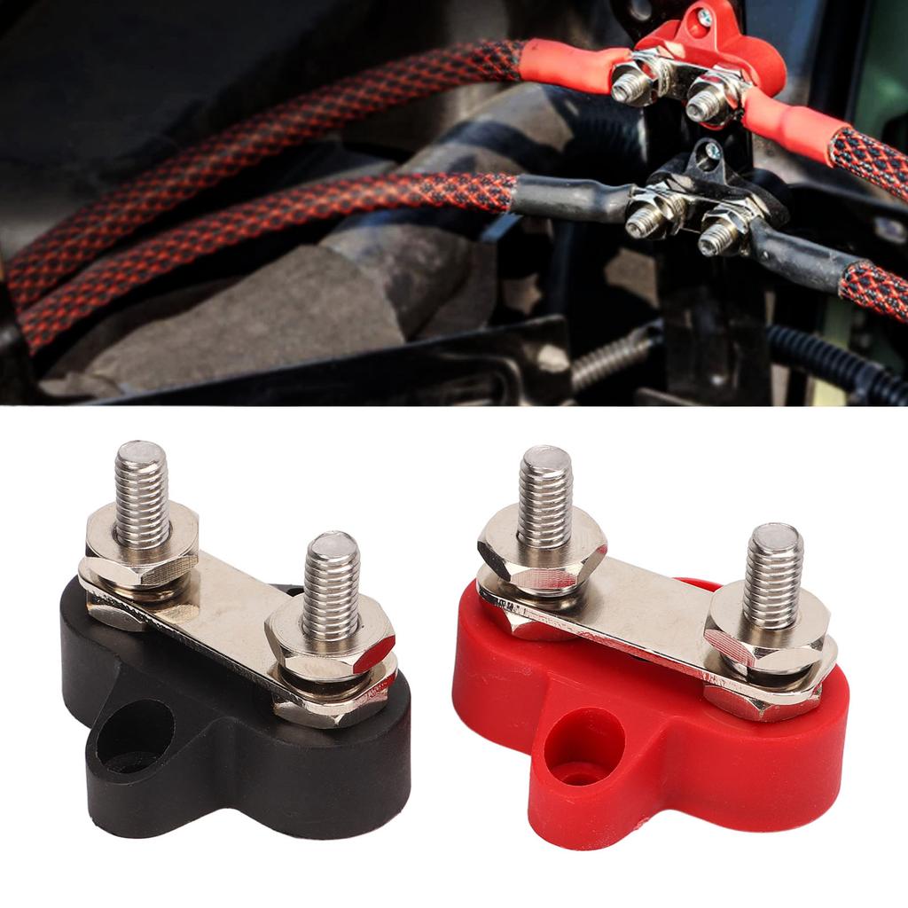 48V Power Distribution Studs Battery Power Ground Junction Post Bus Bar Connector