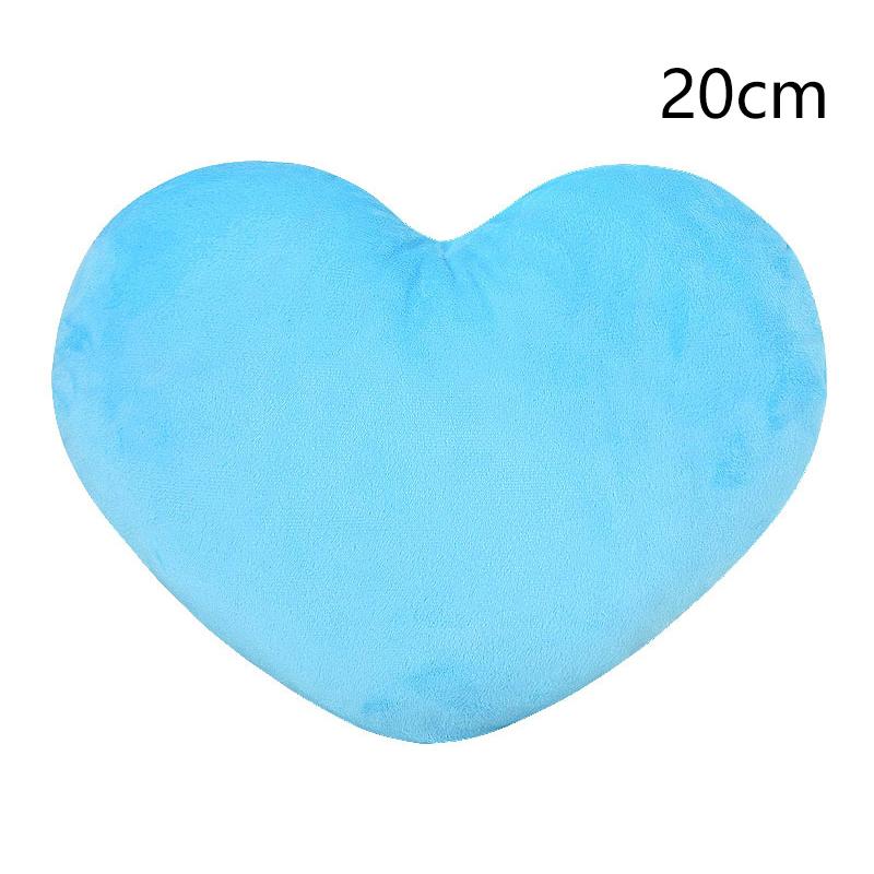 20/30Cm Heart Plush Toys Soft Cute Fuzzy Throw Pillow Toy Lovely Gift For Birthday Valentines Day Soft Stuffed Pillow