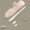 Women's Kindergarten Winter Dance Shoes - Lace-Free, Cat Paw Design for Students