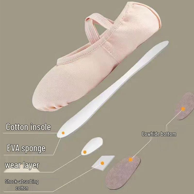 Women's Kindergarten Winter Dance Shoes - Lace-Free, Cat Paw Design for Students