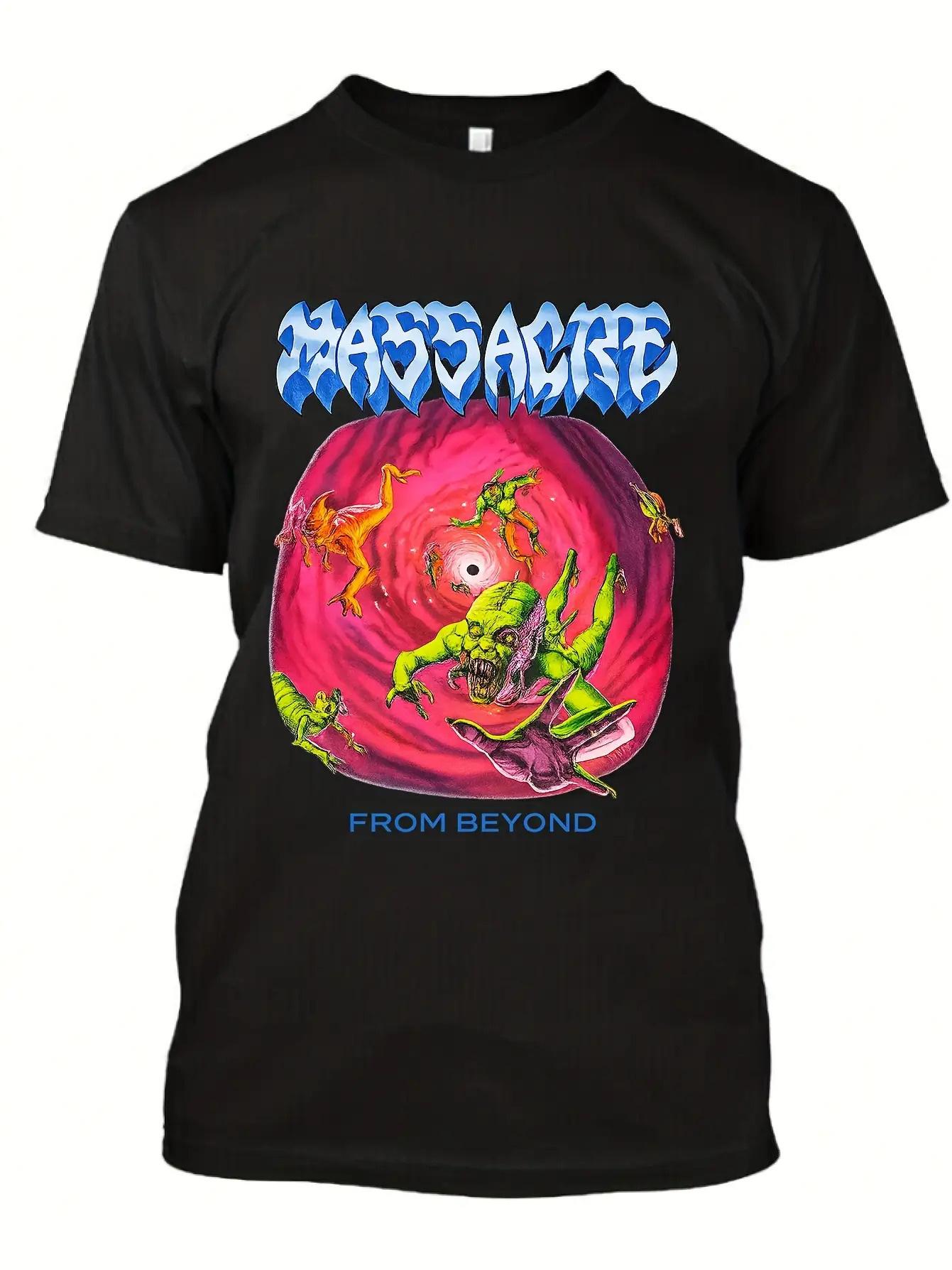 American Music Graphic Horror-Inspired T-Shirt XXL