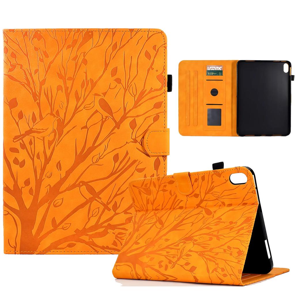 Embossed Tree Leather Wallet Case for Ipad 10”2 Case 9th 10.9 10th Air3 Pro 10.5 9.7 5th 6th Mini 6 Air2 Cards Solt Cover Fundas