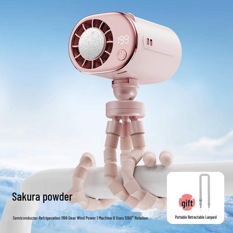 

USB Multi-Angle Mini Fan Clip - Stroller Octopus Gift 2026 174*58.6*50.8mm