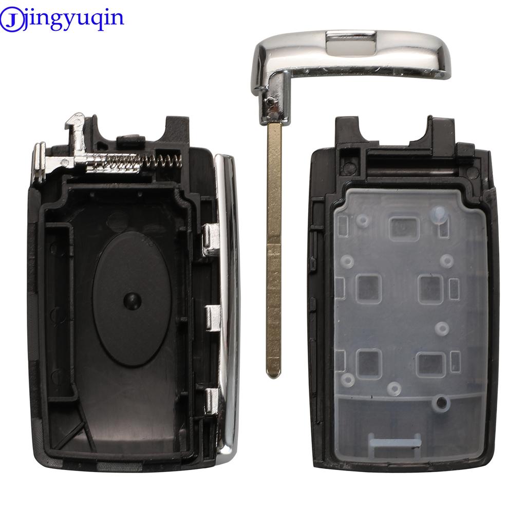 Jingyuqin Modified Car Key Shell For Land Rover Range Sport Discovery 4 Evogue LR4 2010-15 Refit for XE XFL Et Jaguar Freelander