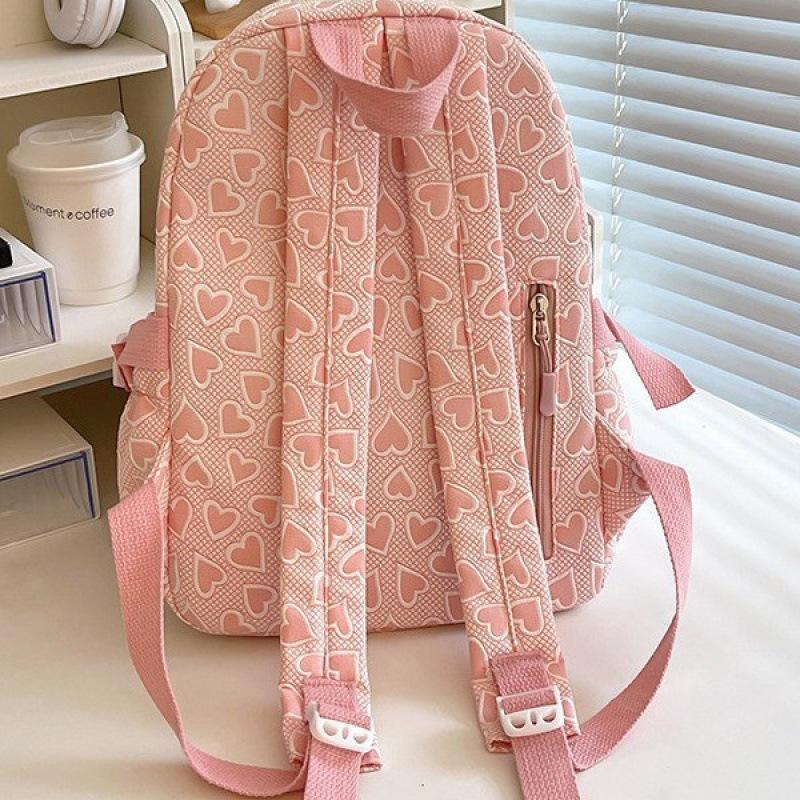 High-value Children's Spring Outing Research Backpack New Sweet Young Lady Cute Backpack