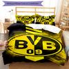 BvB 09 3pcs Bedding Set Duvet Cover Closure Includes 1 Duvet Cover & 2 Pillowcases for All Seasons Bedroom Home Dorm Decor