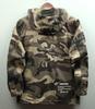 Aspersio Camouflage Hoodie and Pants Oversized Long Sleeve Fashion Cargo Long Set Army Green Men's Set, Stylish, Full-Zip, Workwear, Outdoor, Airsoft,