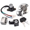 Fuel Gas Cap Ignition Switch Seat Lock with Key Kit For Honda CMX250 (REBEL)1985-2014 CA125 1995 1996 1997 1998 1999