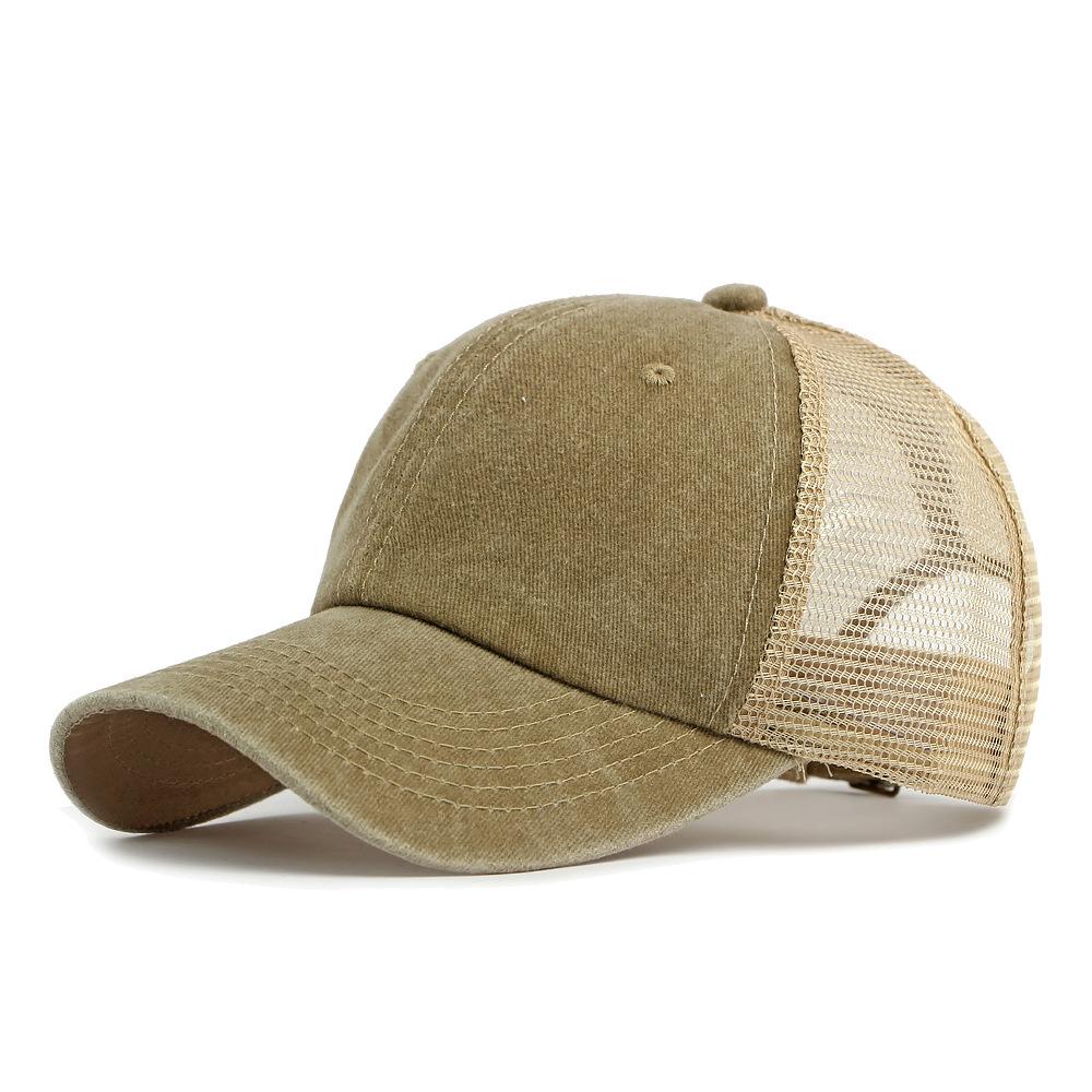 Men Breathable Mesh Baseball Cap Women's Sunscreen Sun Hat Summer Cap