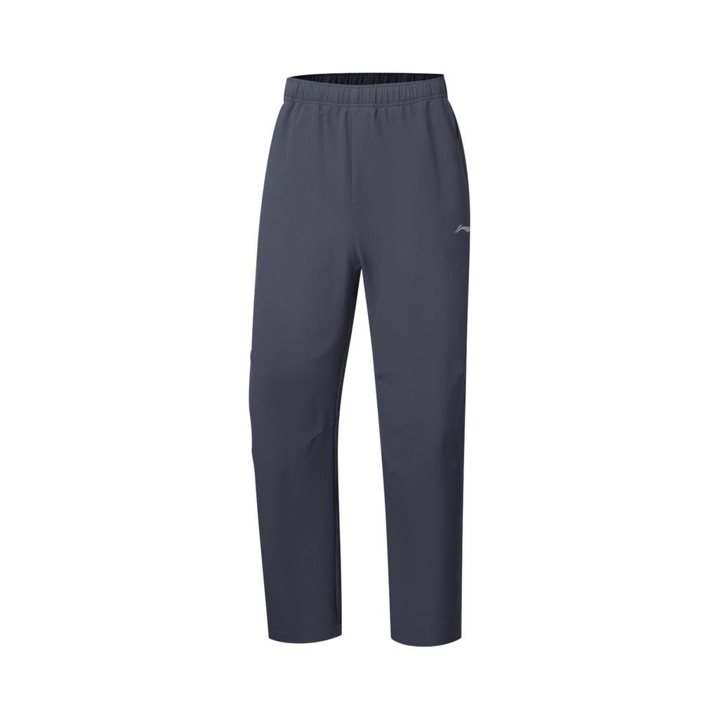 Li-Ning Plain Versatile Simple Fashion Sports Long Pants Men bottoms AYKWA27-2