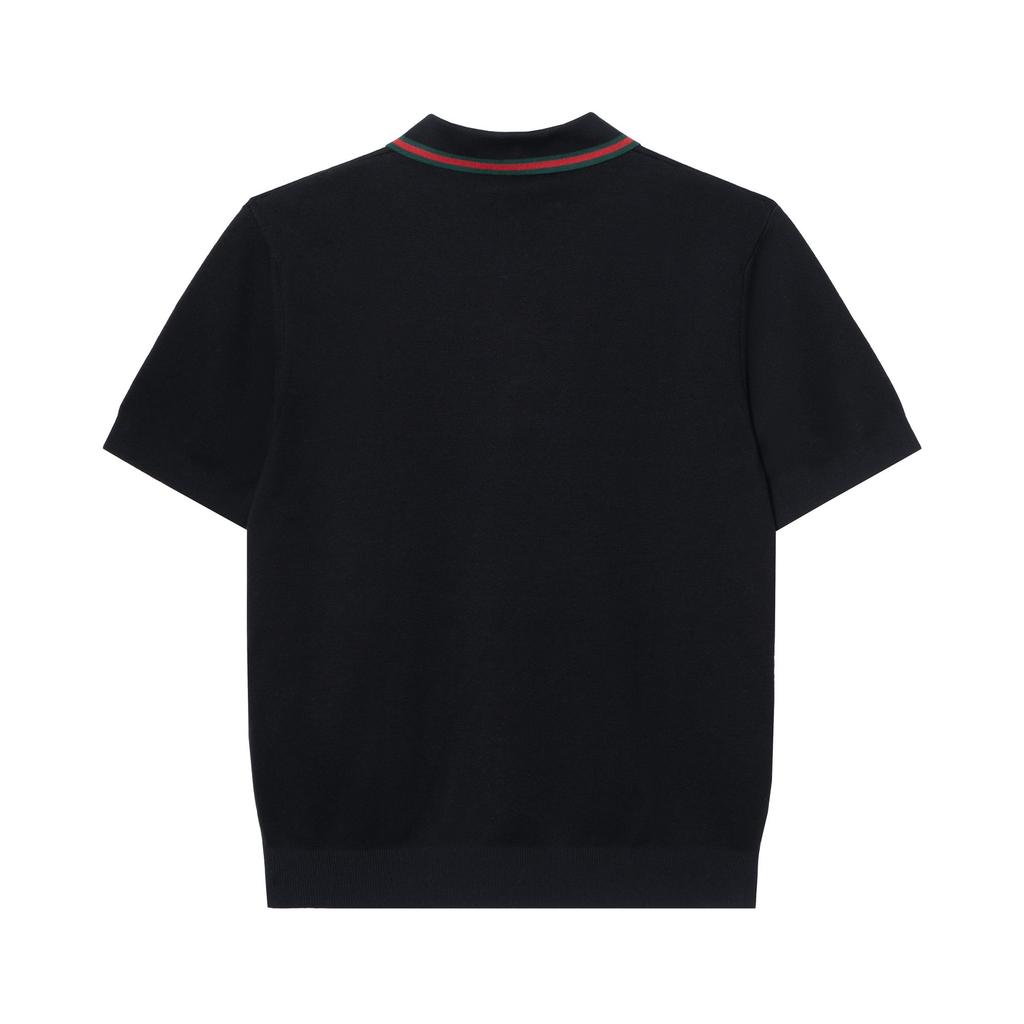 Gucci Web Detailed Polo Shirt 814994-XKEKK-4345