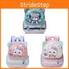 Cartoon Kids Backpack For Preschoolers With Nylon Material And Cushion Straps For School Use