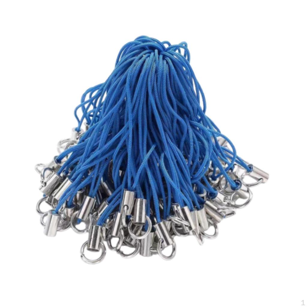 100 Pieces Mobile Phone Dangle Straps Lanyards Practical DIY Accessories Rope for