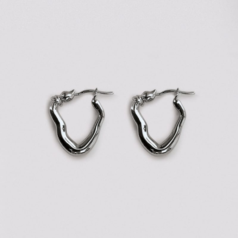Hustad 232 Hoop Earring _ 925 Silver Earrings