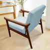 Jacquard Wooden Arm Chair Cover Elastic Single Sofa Cover Seat Slipcover  For Household Hotel