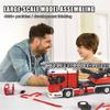 MOULD KING 17022 Technical Building Toys for Boys The APP RC Motorized Fire Ladder Truck Kits Model Blocks Bricks Kids Toys Gift