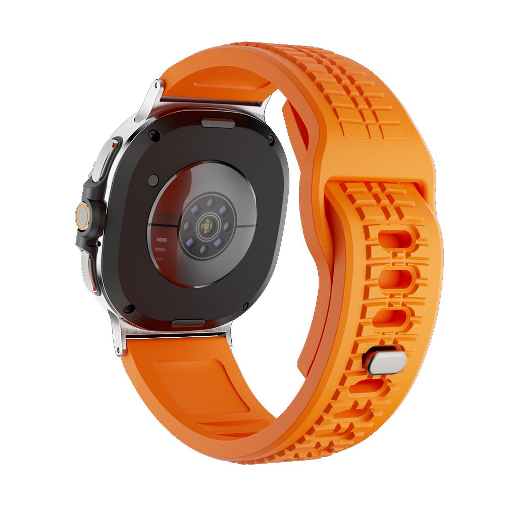 Sports Silicone Bracelet for Samsung Galaxy Watch Ultra 2025 47mm Soft Wrist Straps for Galaxy Watch 8 Classic 46mm 8 40mm 44mm