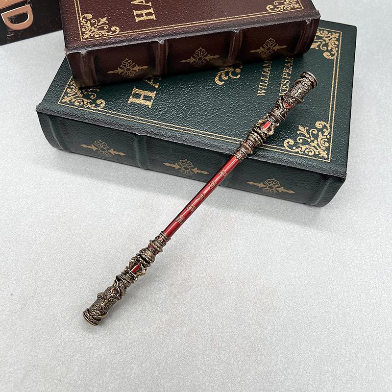 Black Myth: Wukong Ruyi Jingu Bang Chinese Metal Staff Game Replica WeaponsModel Carving Crafts Collectible Decoration Toy Boys