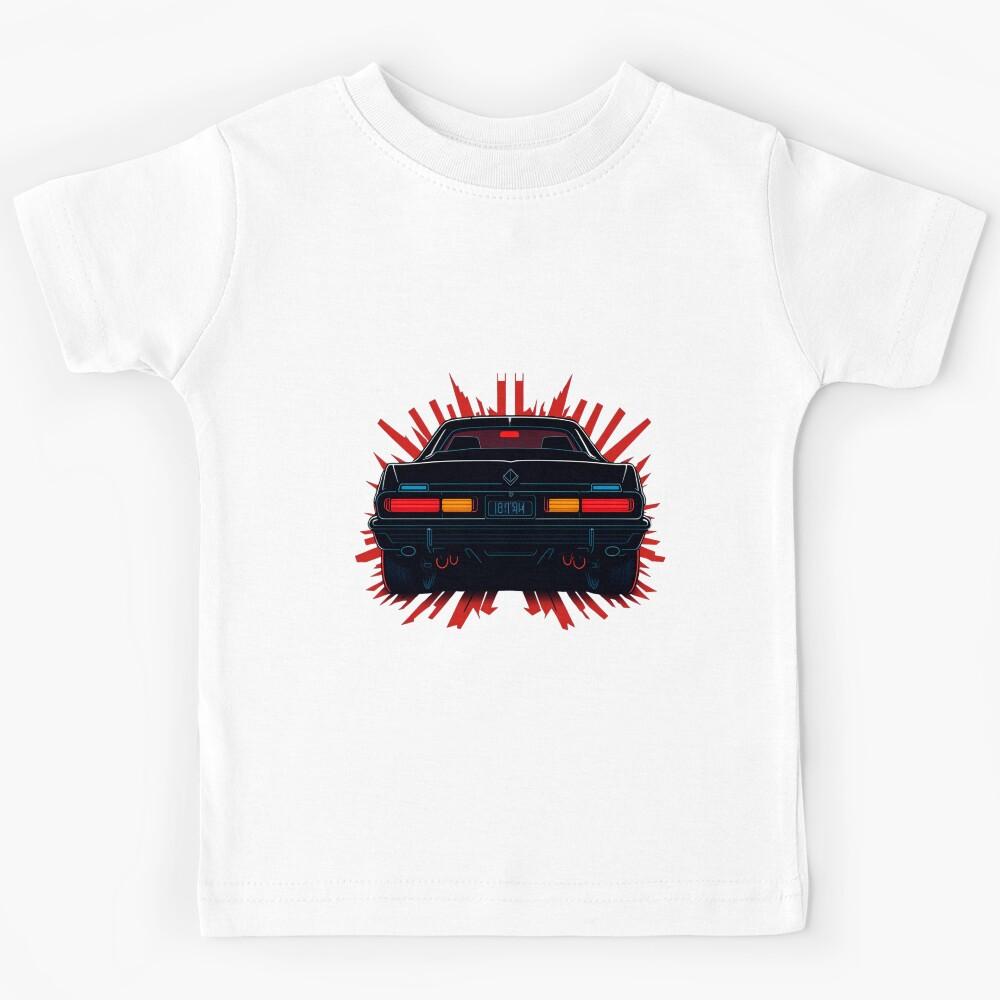 American Car Scene Sunset Muscle Kids T-Shirt 100