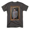 Unisex Shirt Cotton Oversize Large Size Seinfeld Kramer Portrait Para Hombre, Color Gris