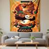 Kung Fu Panda Movie Tapestry Wall Hanging, Martial Arts Animation Poster, Family Wall Decor for Bedroom Living Room Dorm