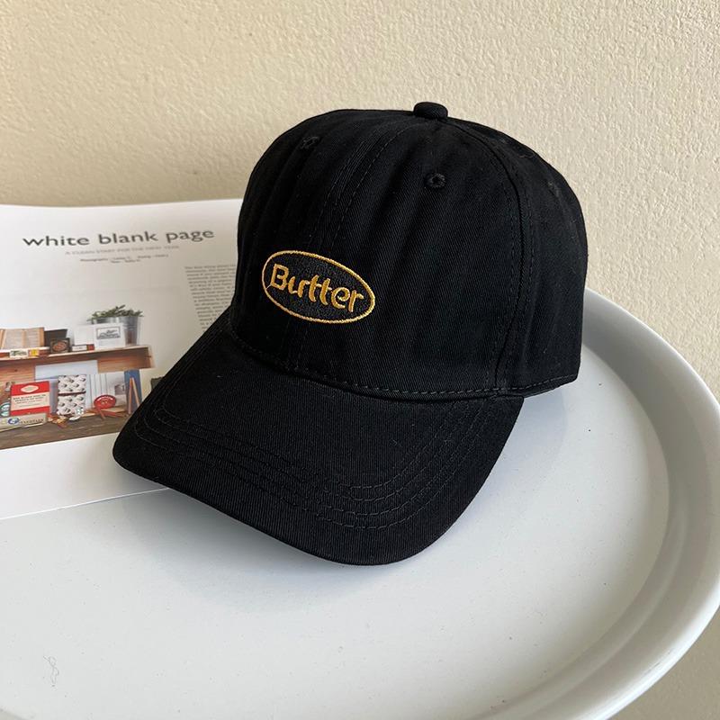 

Couple Hat Casual Cap Student Household Curved Visor Hat Fashion Movement чорний