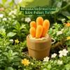 3D Printed  Pot Clicker Keychain Cute Mini Fidget Clicker Toy Portable Stress Relief Keyring Edc Pendant Gift For Kids
