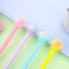 2Pcs Cute Kawaii School Office Supplies Novelty Creative Stationery Sweet Lovely Pretty Candy Neutral Pen