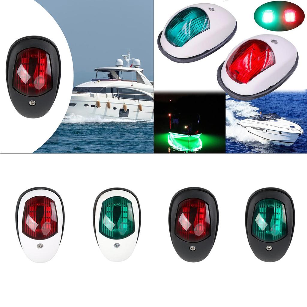 Boat Navigation Light Easy Install High Performance,Repair IP66 Waterproof Pontoon Sturdy Bass,DC12V-24V Marine Signal Lamp